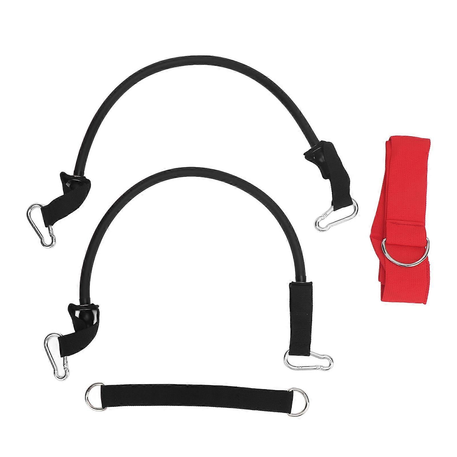 Golf Swing Turn Training Belt Aid Golf Swing Training Rope Exercise Strap Multi Function Golf Accessories Supplies Red
