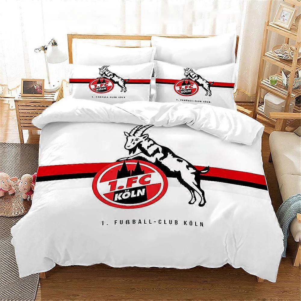 x740ベッドシーツFCKケルンSツインサイズ寝具セットベッド羽毛布団ベッドシーツセット羽毛布団カバーセットクリスマスデコレーションリネン掛け布団3ピース寝具セット