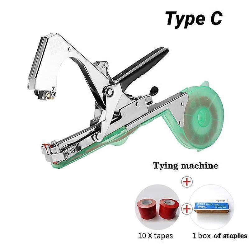 1 Set Plant Strapping Machine Tape Tool for Fruits and Vegetables, Quick and Easy Strapping, Perfect for Gardeners and Farmers