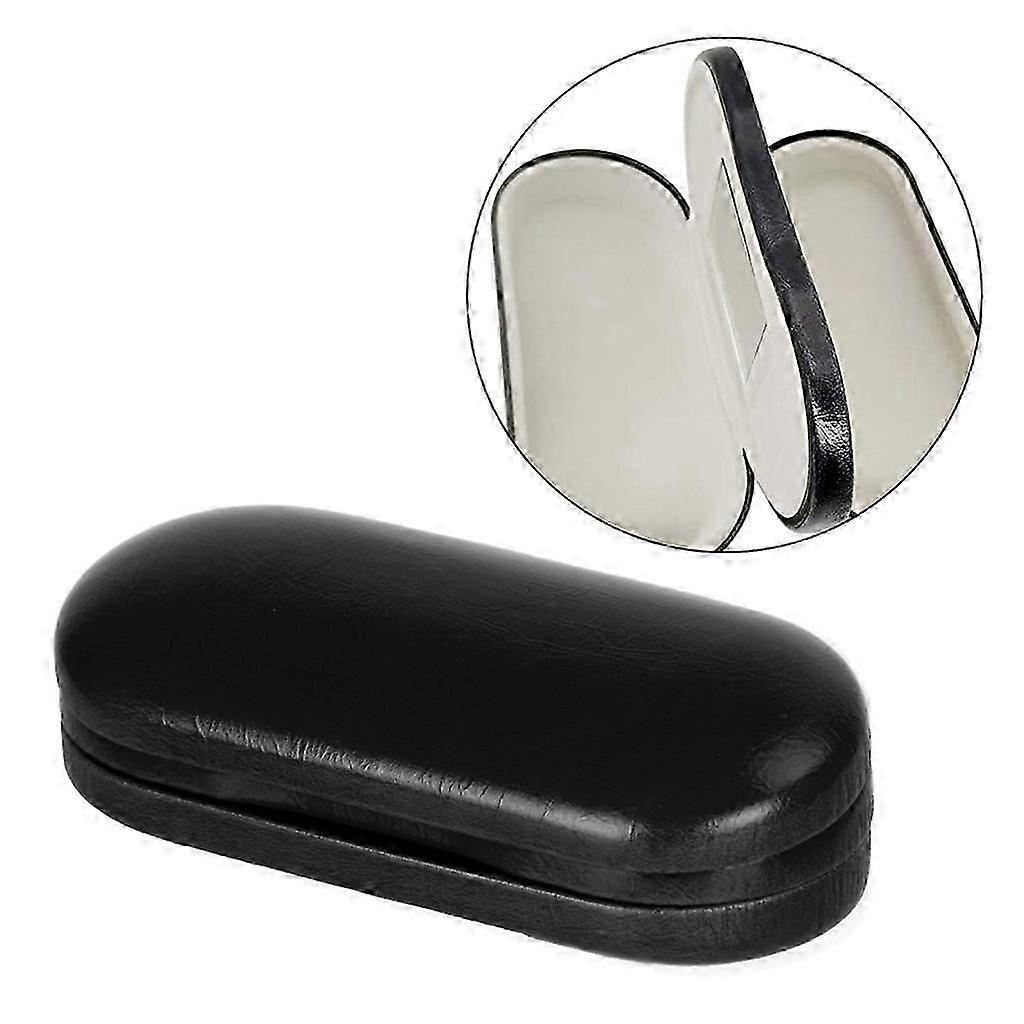 Double Layer Glasses Case Portable Double Eyeglasses Case Dual- Glasses Case
