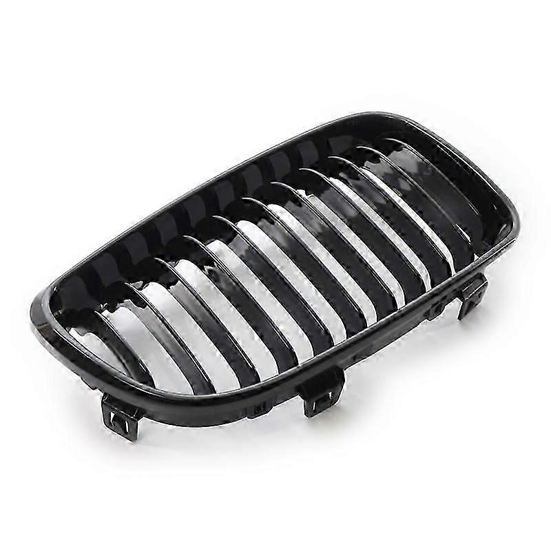 Glossy Black Kidney Single Line Grilles Replacement For Bmw 1 Series E81 E82 E87 E88 Lci 07-12