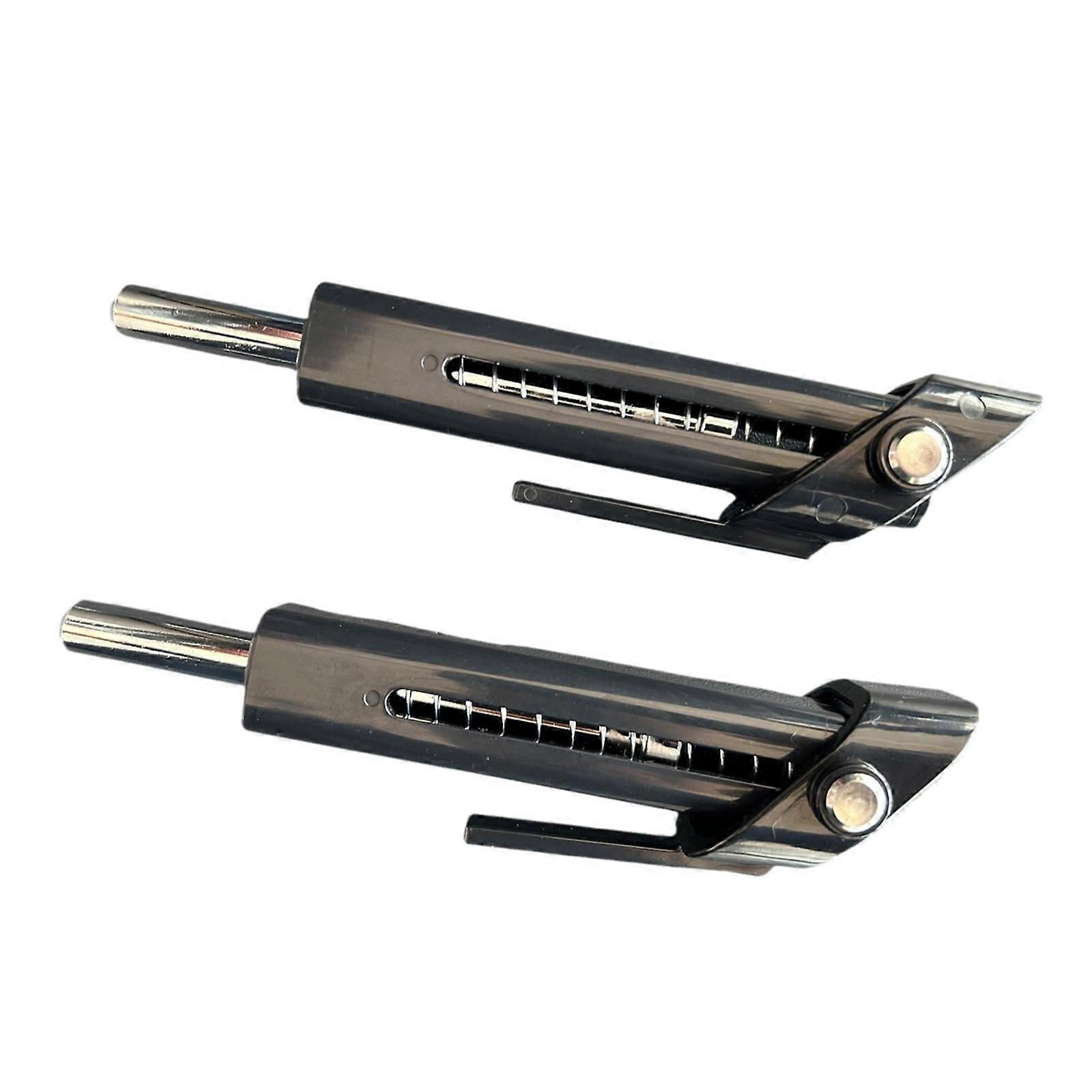 2 Pieces Weight Stack Pins Portable Workout Bodybuilding Weight Loading Pins Black