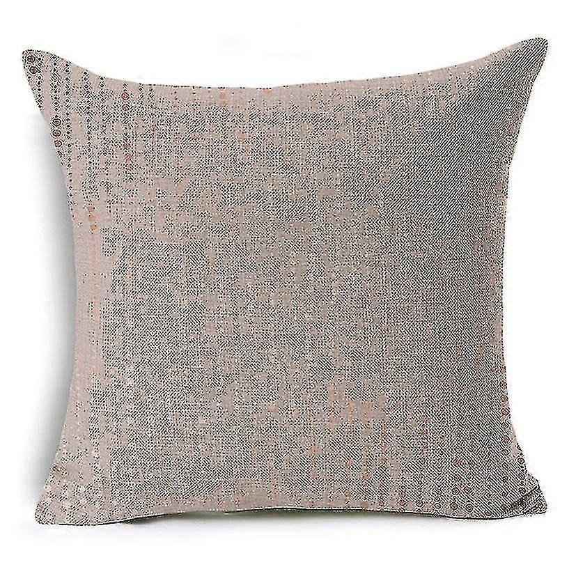 Rosa Gradient Mönster Linne Kuddfodral Soffa KuddeÖverdrag Sovrum Örngott