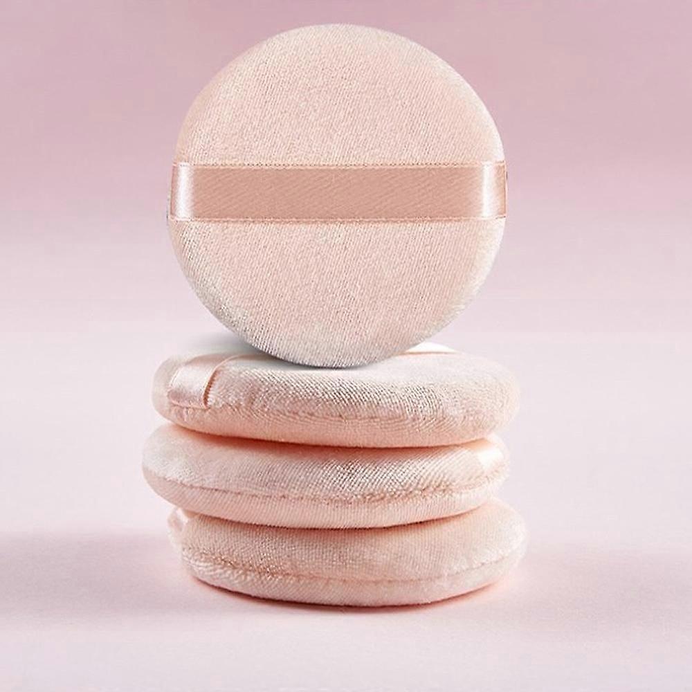 Soft Sponge Puff Makeup Tool, 2.4 Inches, 4 Pack