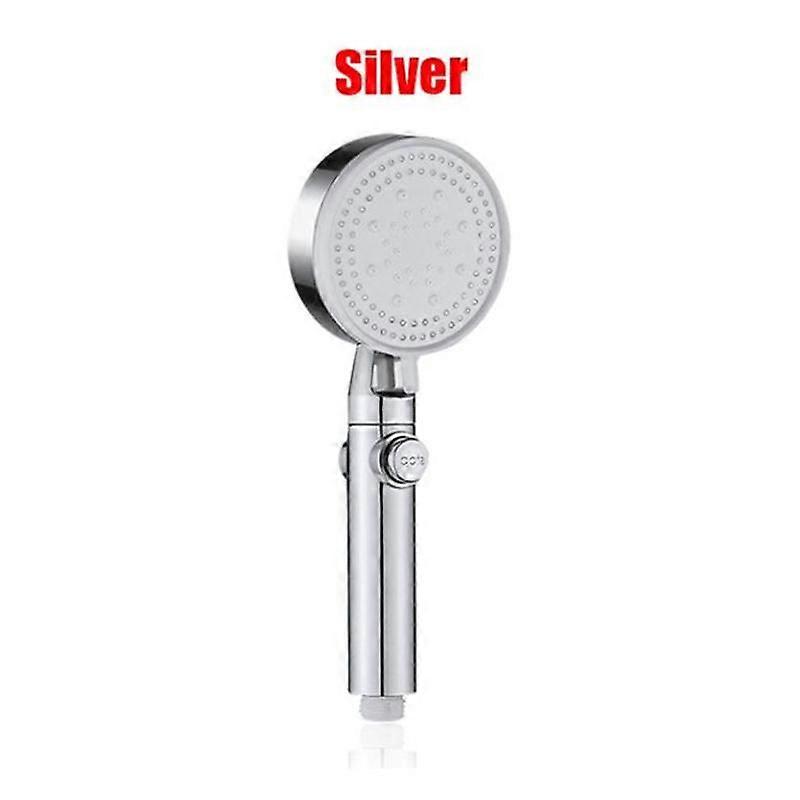 Water Saving Shower Head 5 Mode Adjustable Pressure Shower One-key Stop Water Shower Bathroom Accessories