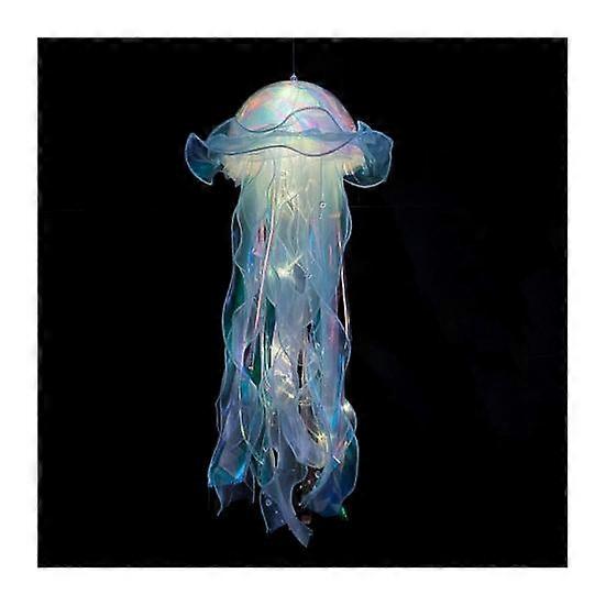 Jellyfish LED Lamp Attractive Sparkling Realistic Jellyfish Lantern Party Jellyfish Lantern LED Hanging Lamp Gift Jellyfish Lantern