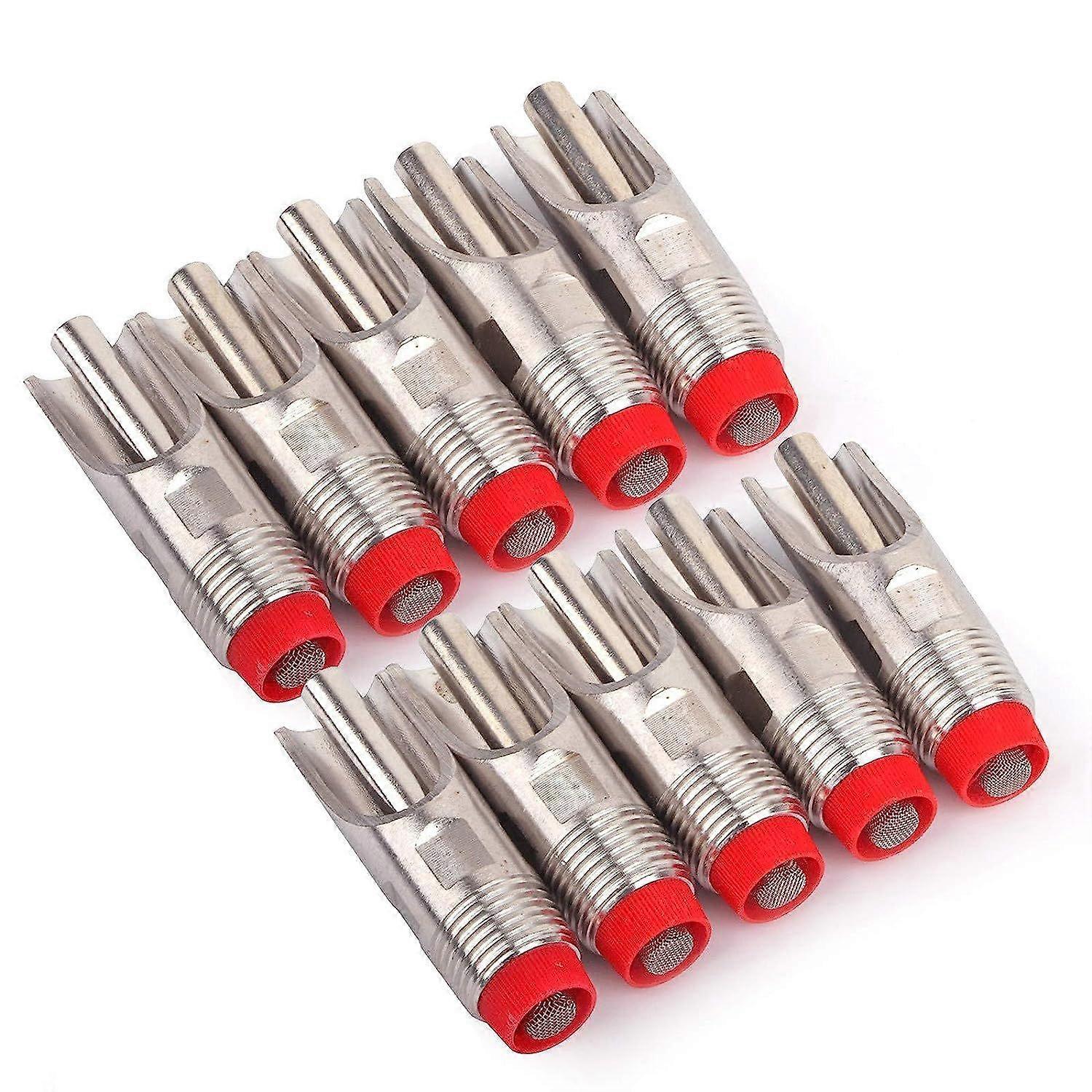 10PCS Automatic Nipple Drinkers, Animal Feeders, With Filters, For Sows, Piglets Livestock Watering Systems