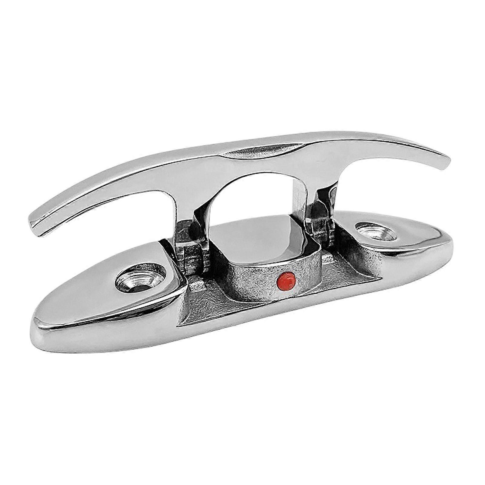 Boat Folding Cleat Convenient Practical Boat Accessory for Kayaks Boats 4.5 Inch