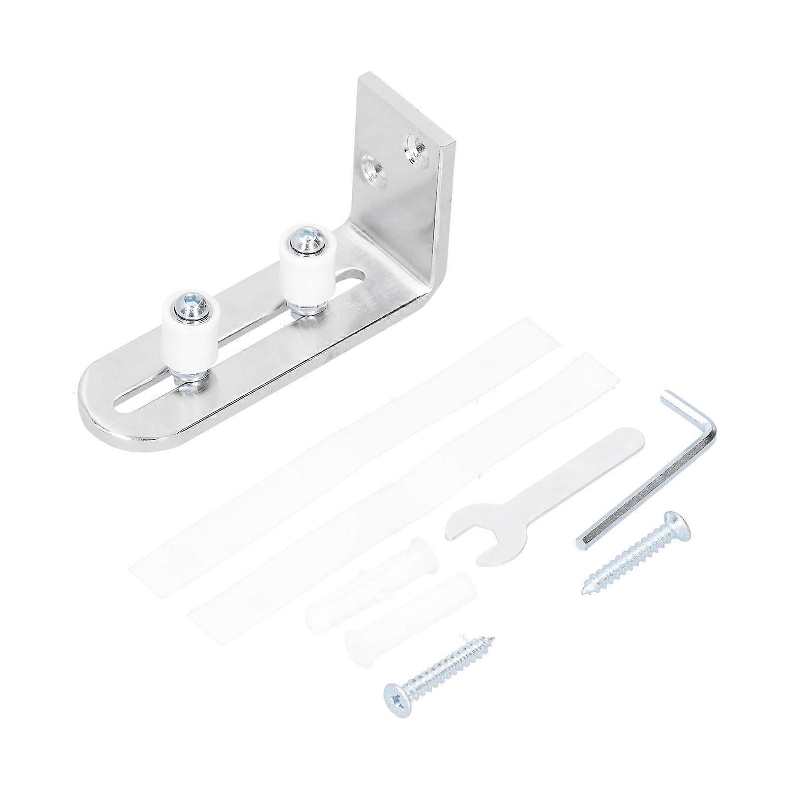 Barn Door Bottom Floor Guide Bearing Sliding Door Roller Kit Hardware Fittings Compatible With Standard Barn Door Tracks