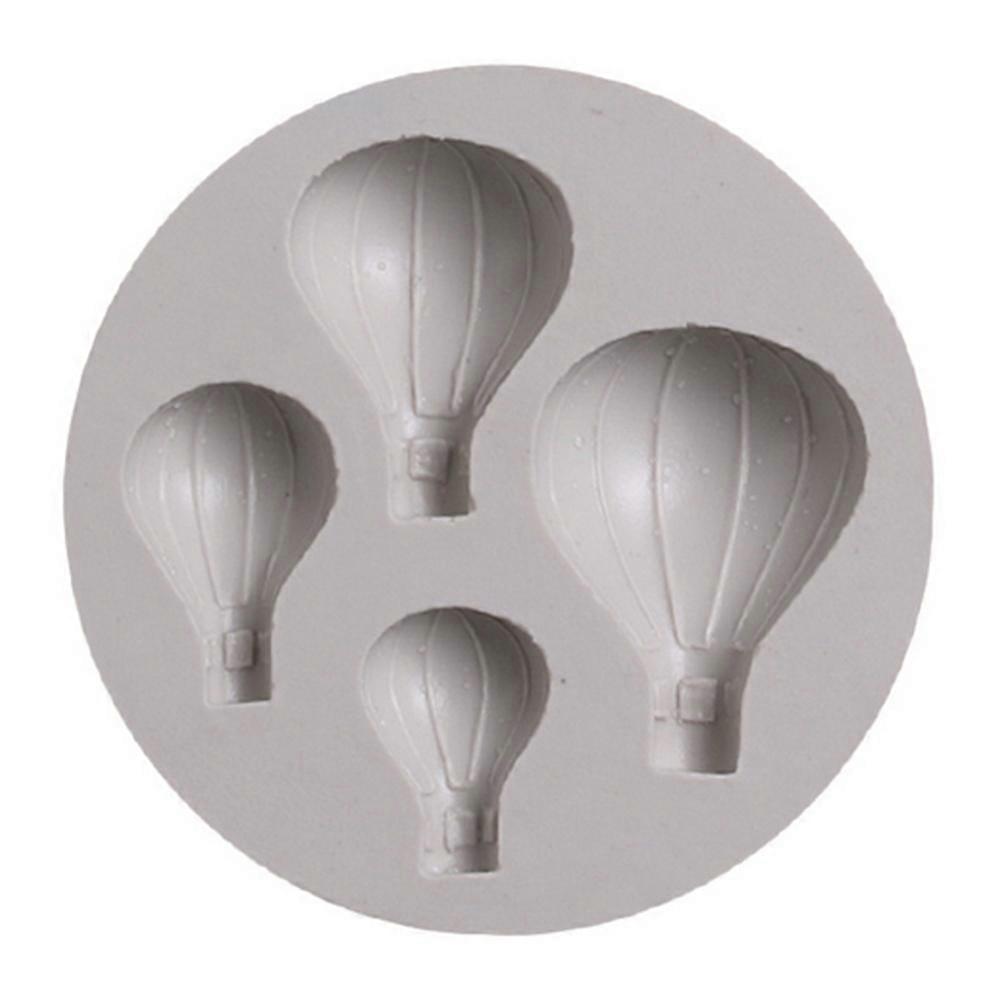 Hot Air Balloon Pattern Fondant Cake Decorative Baking Silicone DIY Mold