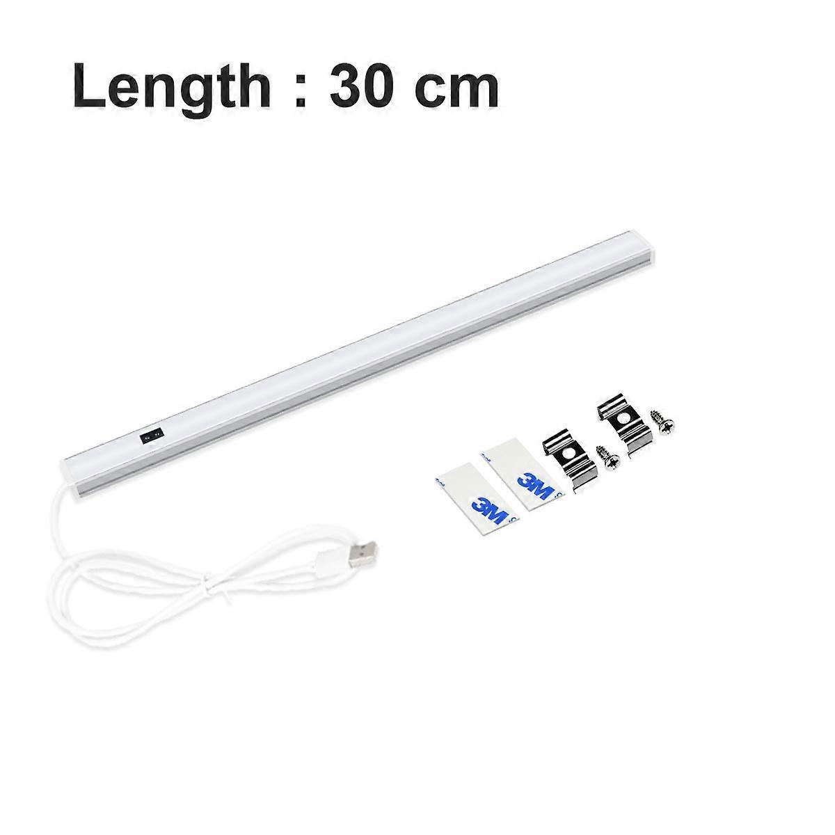 30 40 50 CM Hand Sweep Motion Sensor Under Cabinet Lights DC 12V LED Hard Bar Night Lamp For Kitchen Bedroom Wardrobe Closet