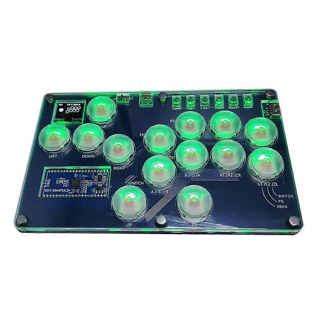 PC Mechanical Button Game Controller Arcade Keyboard Joystick Hitbox Fight Stick