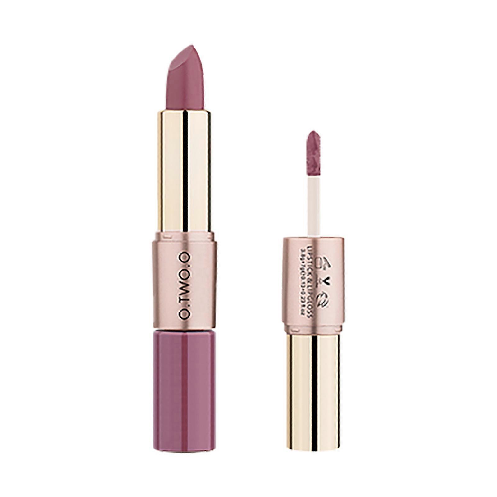 Crayon à lèvres Rouge à lèvres Mat Brillant à lèvres Stylo Crayon Doubleend Lasting PP