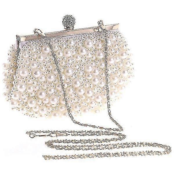 SLDXD مساء الزفاف مخلب حقيبة يد لؤلؤ حقيبة عشاء حقيبة كل محفظة White_Special هدية