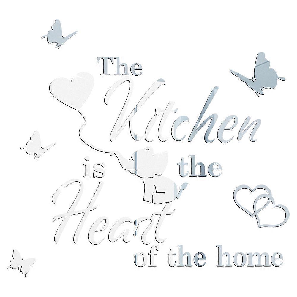 Wall Art, Dishware Silhouette, Vinyl Wall Decals