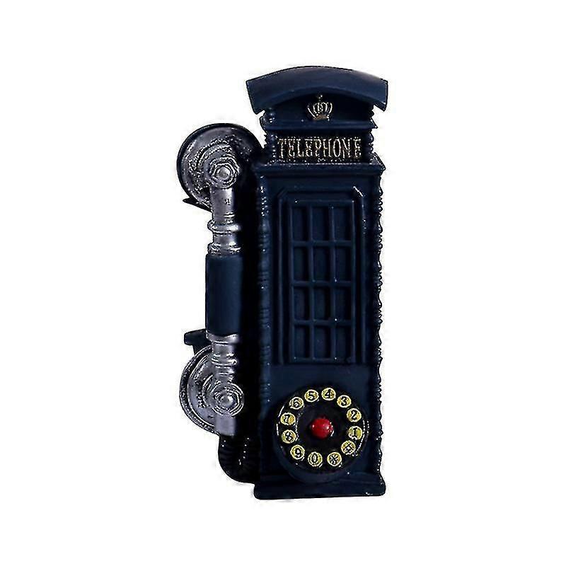1pcs Telephone Booth Shaped Ornaments