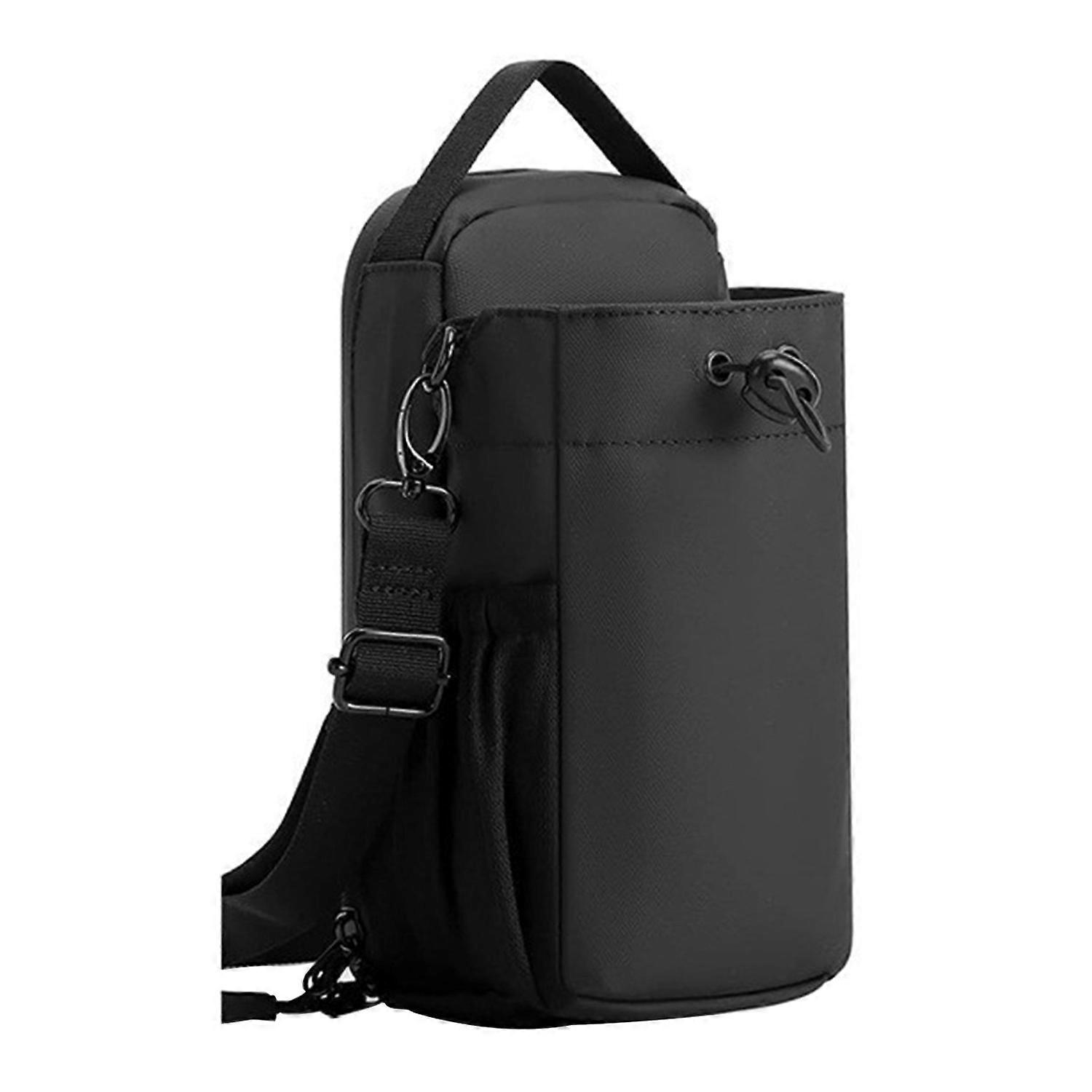 1.55L Magnetic Water Bottle Bag with Adjustable Drawstring Waterproof Outdoor Hiking Travel Drinking