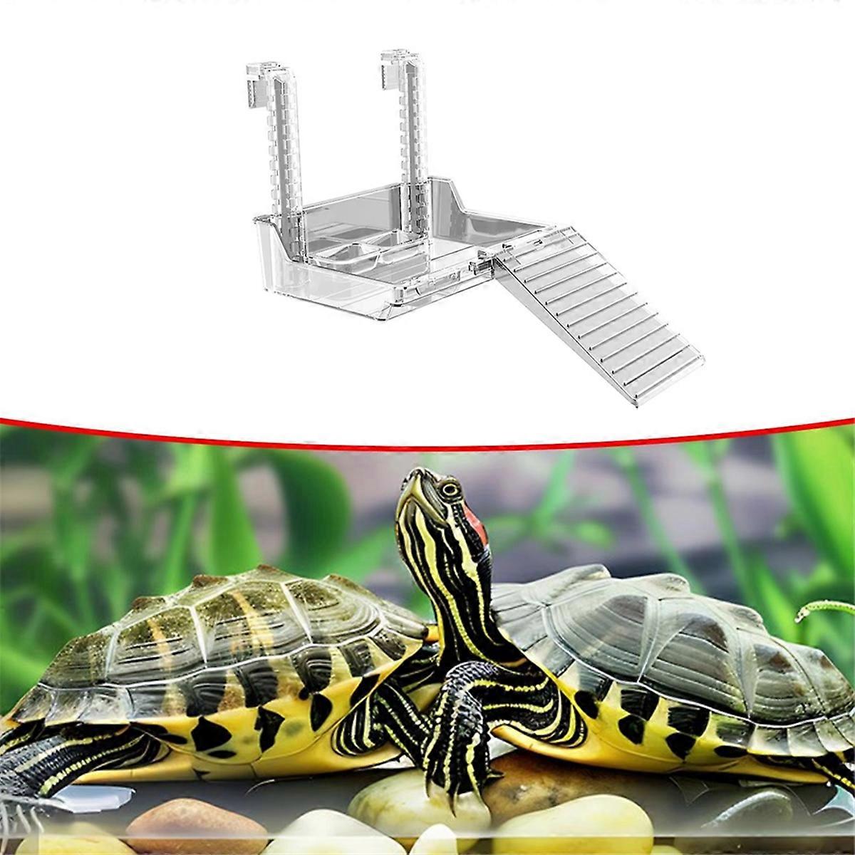 New Turtle Tank Platform Aquatic Reptile Basking Platform
