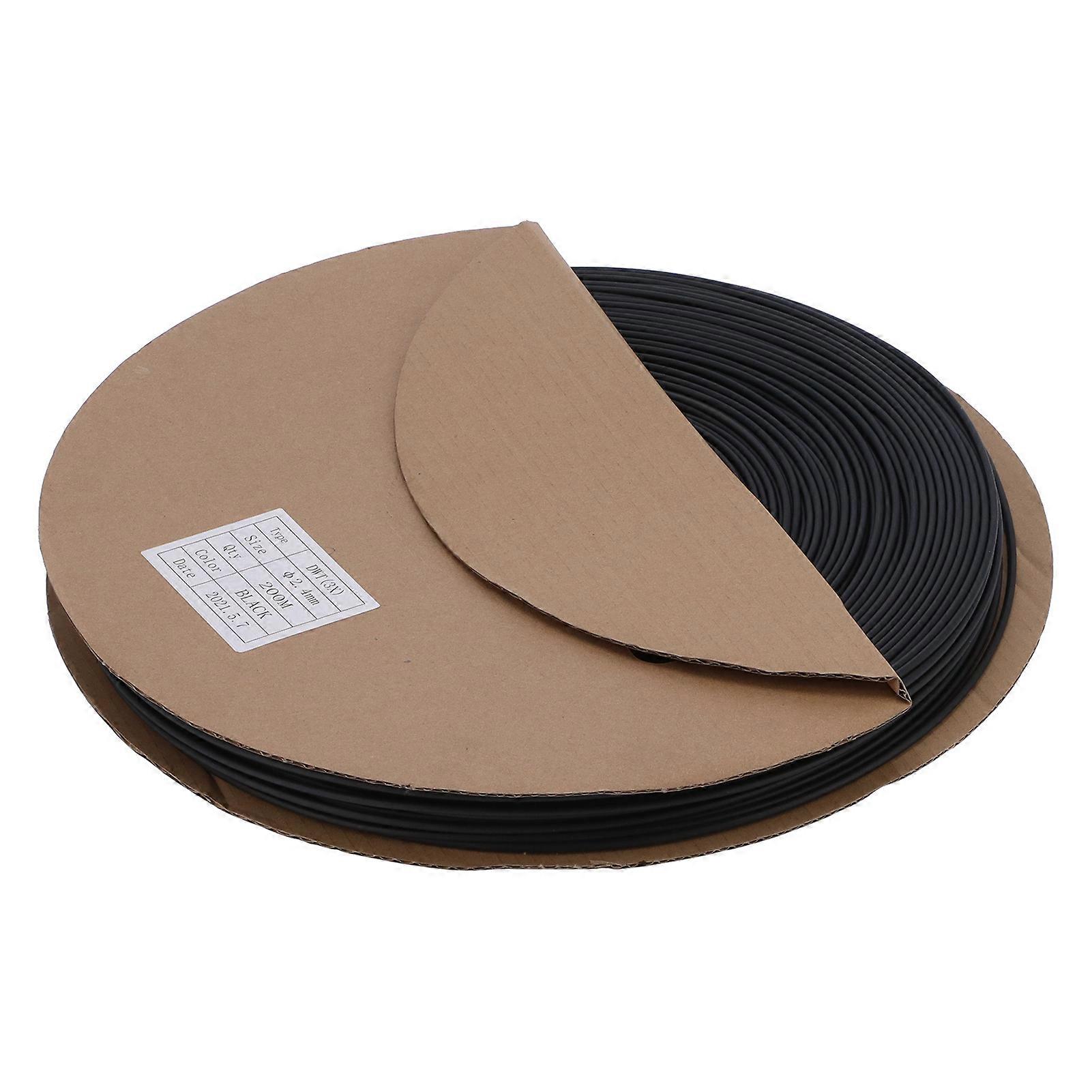 Lämpökutisteholkki Polyolefiini kaksikerroksinen kutistuva letku Langan kääreputki 200 metriä