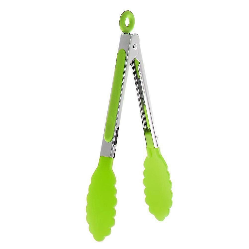 Silicone Bbq Tong Cooking Food Kitchenware Massive Meat Grilling Tool