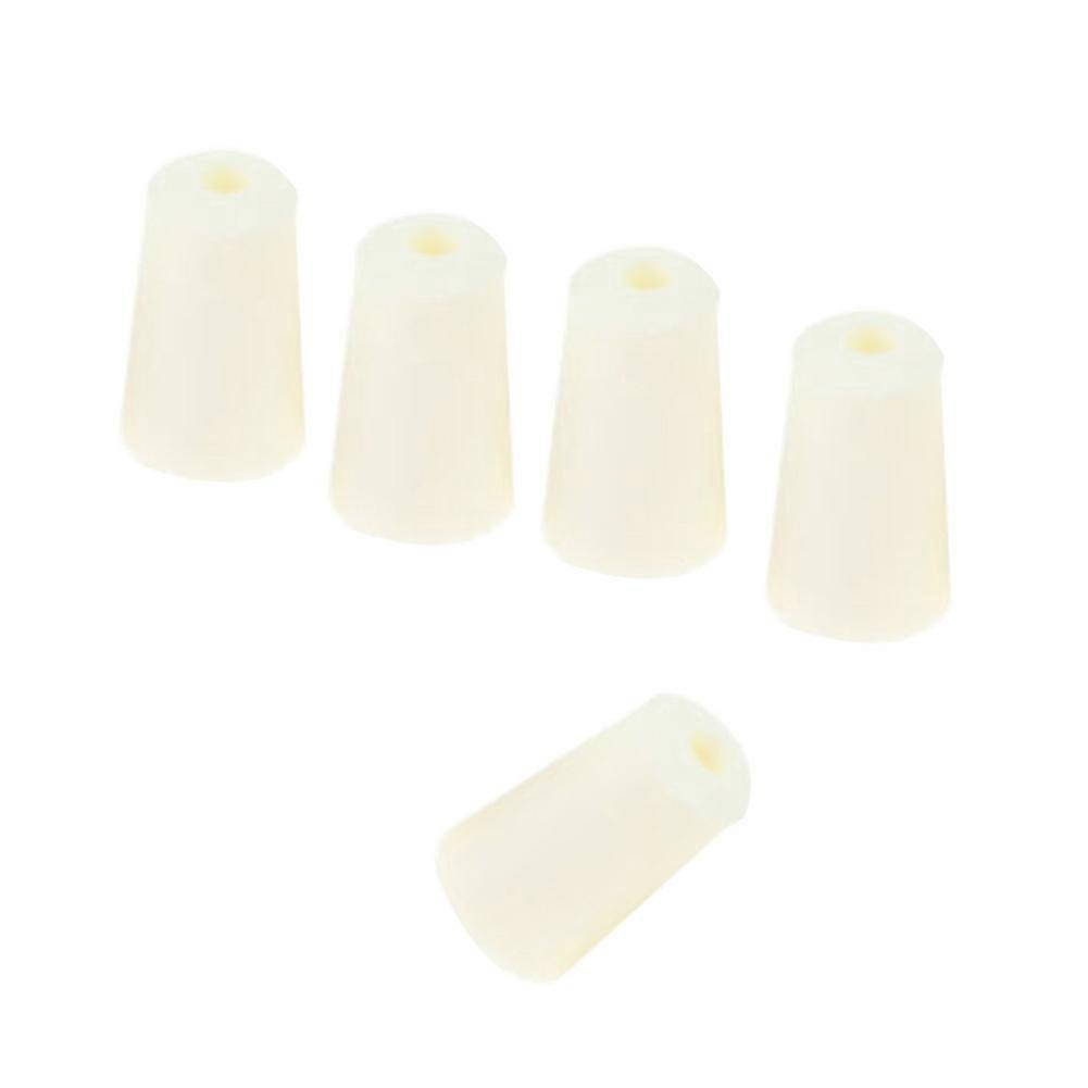5-Piece Silicone Lab Flask Tapered Plugs JIKAIX Stoppers for Chemistry Use