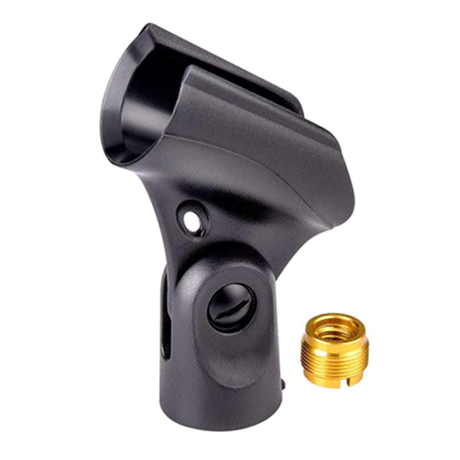 Mic Clip Holder Adapter for Other Wired Mics with  Barrel Diameter