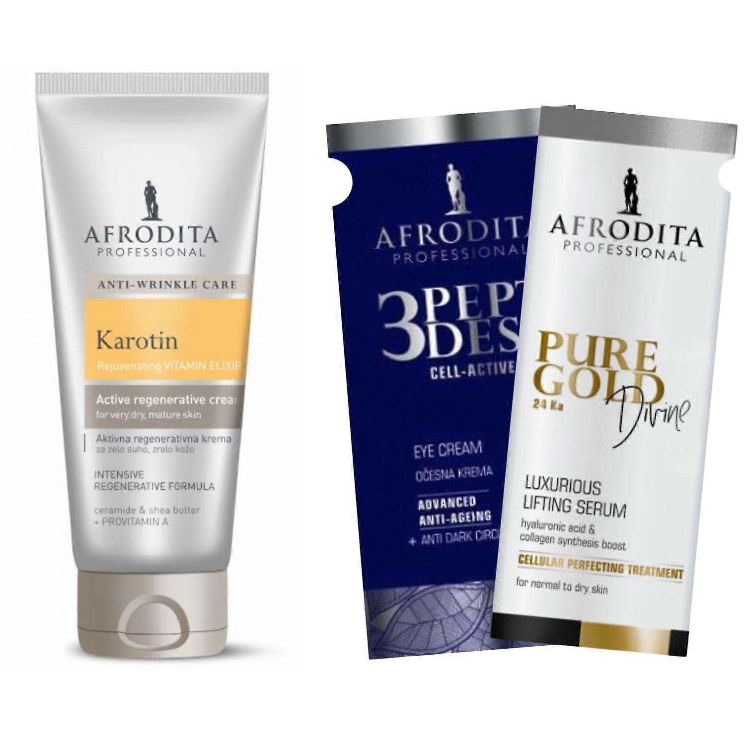 Afrodita Karotin Actively Regenerating Cream 200ml + 2 Samples