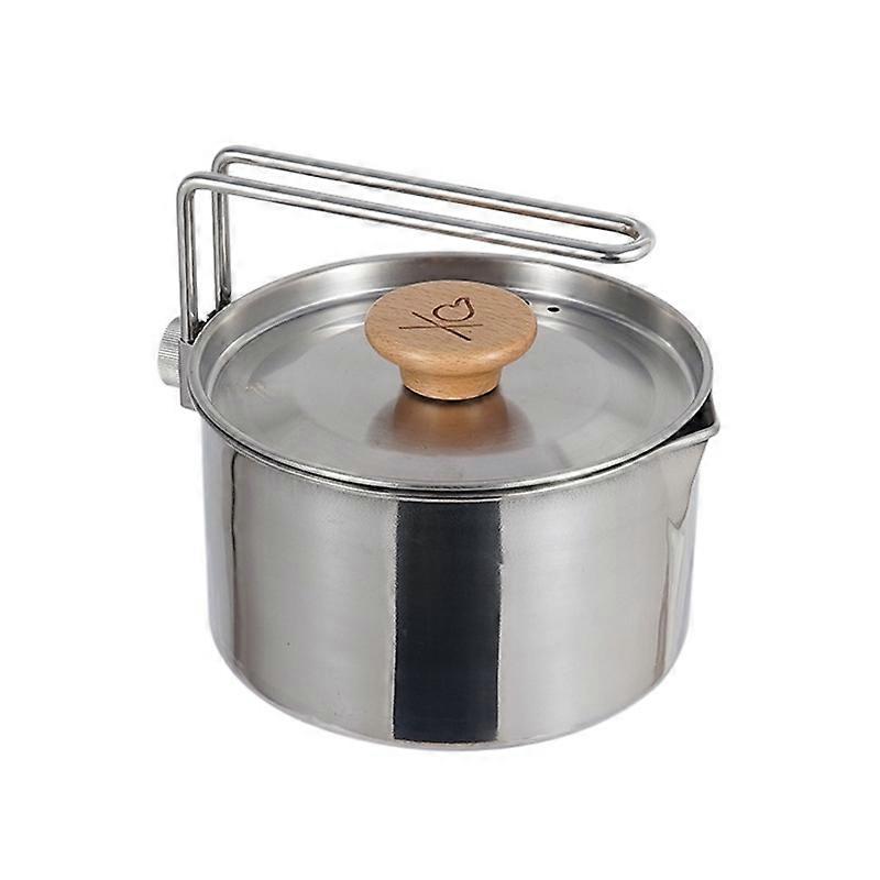 Outdoor Multifunctional 304 Stainless Steel Burning Kettle