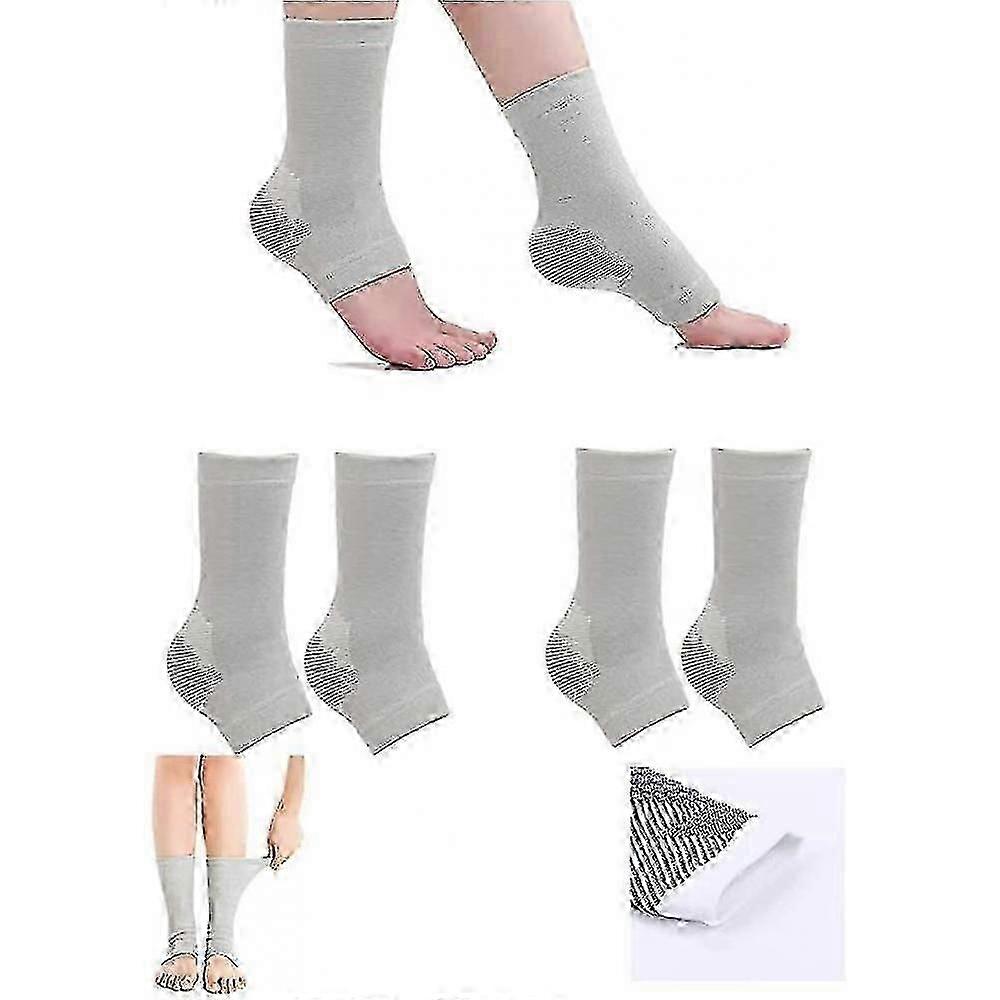 Bamboo Compression Socks - Breathable Merino Wool Blend for Sports Recovery & Swelling Reduction