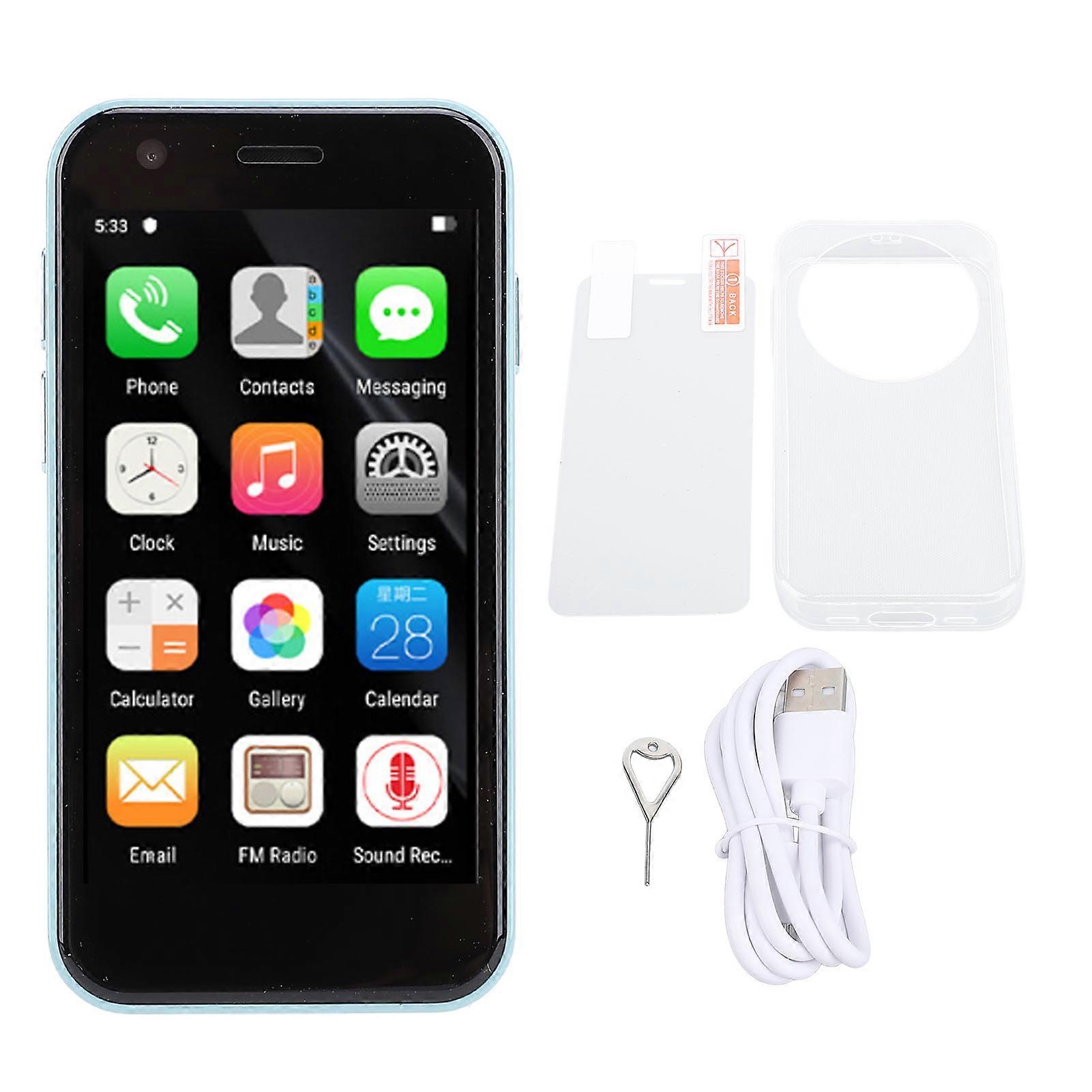 Smartphone 3in Display Wifi RAM 1GB ROM 16GB 4 Coring Pocket Cellphone Mobile Phone for Android 8.1