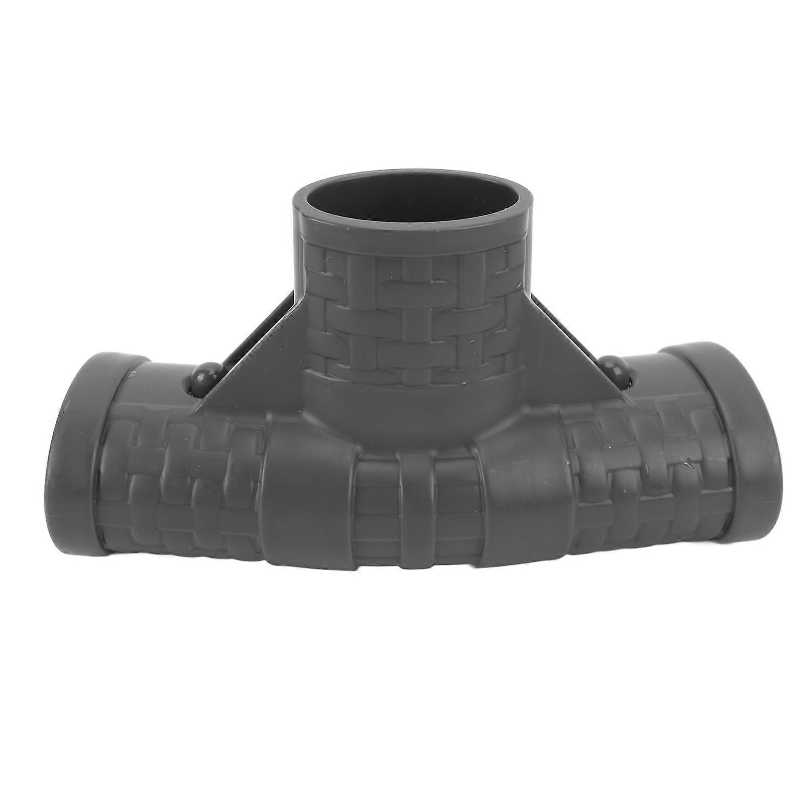 Pool T Connector Plastic Oval Replacement T Joint Frame Connector for P07082 Swimming Pool Accessory