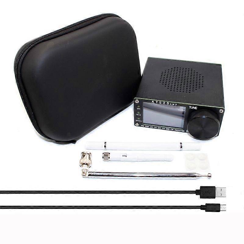 All in One ATS25 AMP Receiver AM Radio Full Bands With Spectrum Scanning DSP