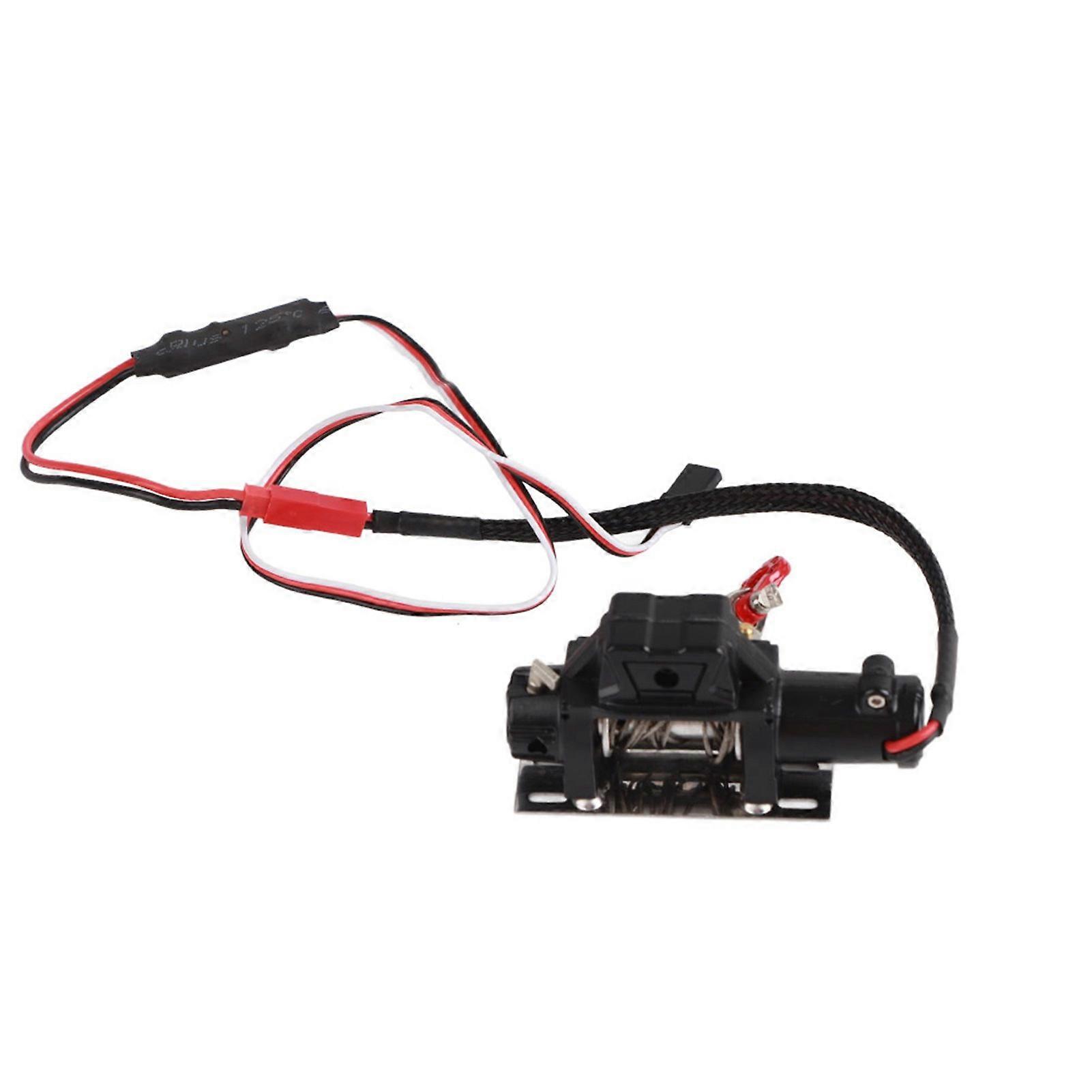 RC Model Winch with Remote Control Controller for TRX4 D90 D110/Axial/Scx10 Crawler Car
