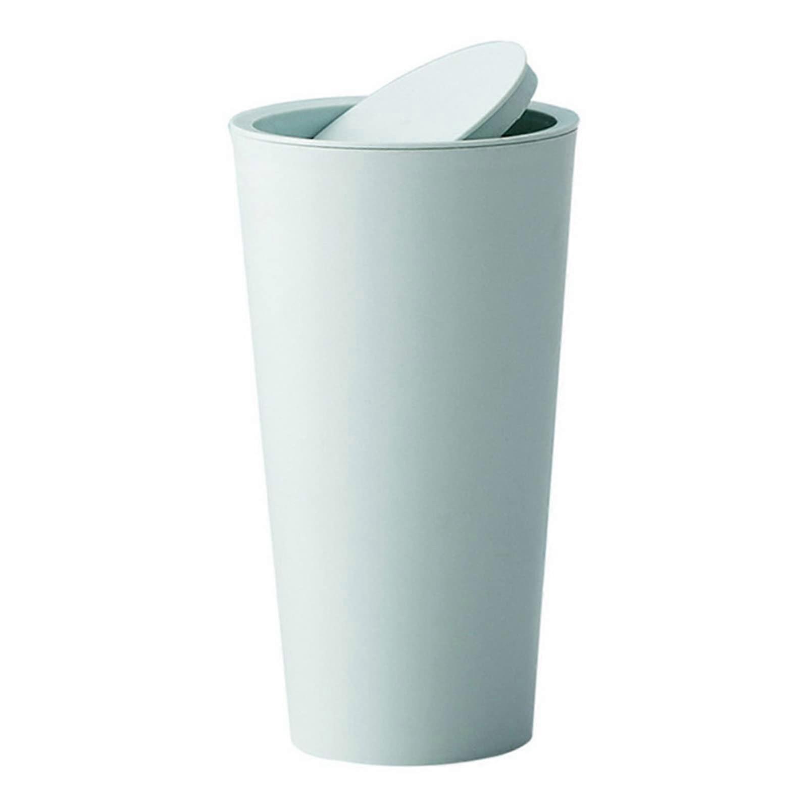 Desk Trash Can Mini Desktop Litter Bin Small Green Waste Container for Office Car Kitchen Tabletop Use