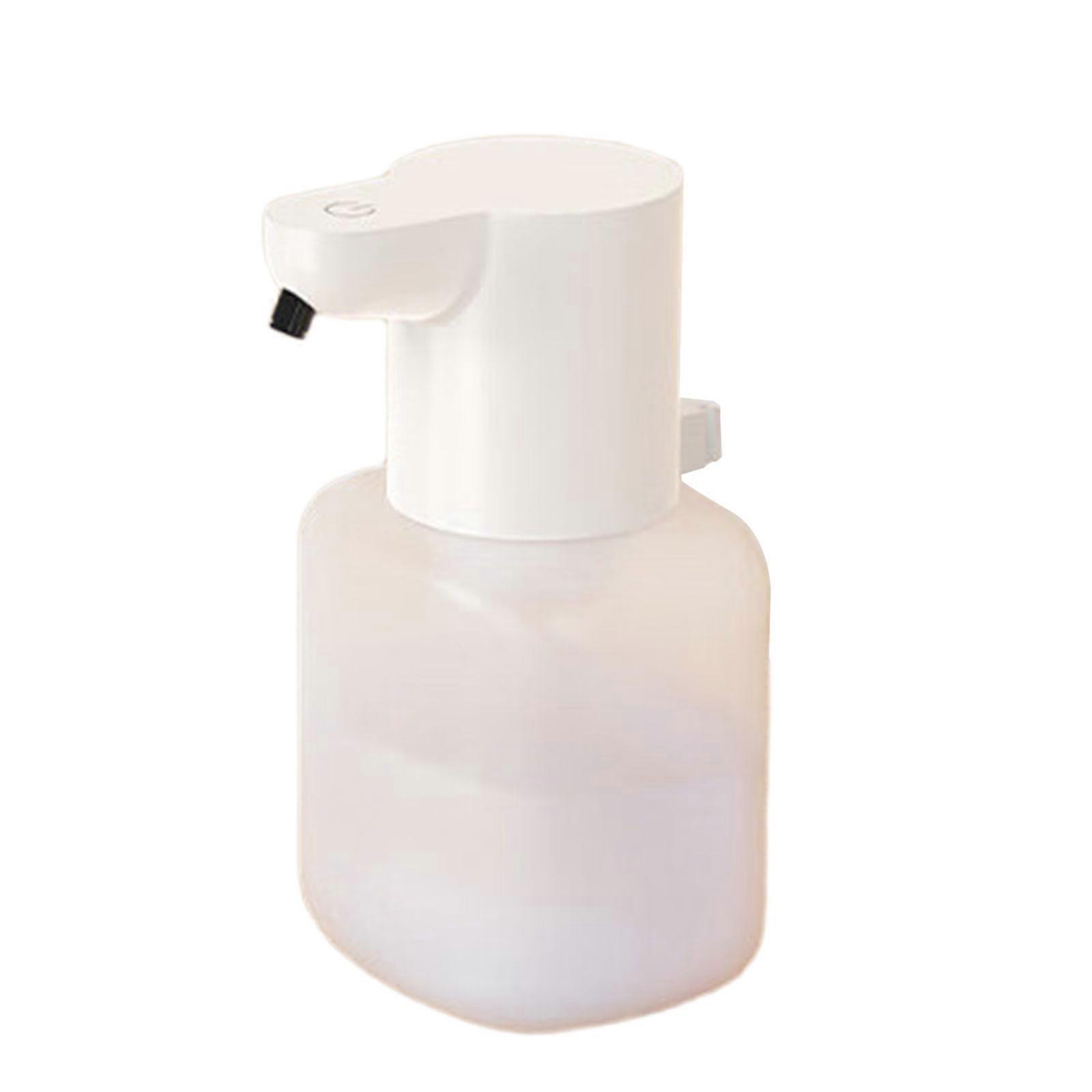 Touchless Hand Soap Foam Dispenser Rechargeable Automatic Foaming Soap Dispenser Automatic Induction Foam Hand Washer White