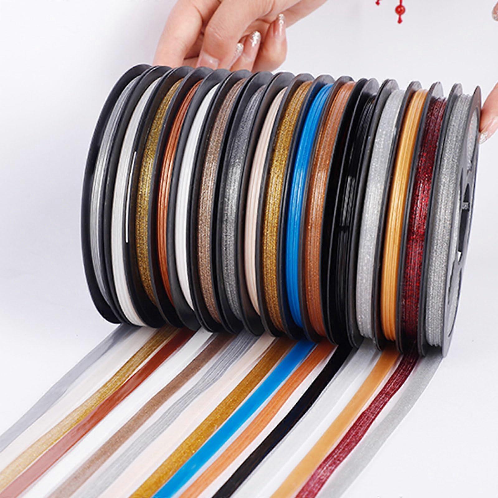 Caulk Moulding Flexible Trim Strips 19.7ft/6m Edge Wall Protector Kitchen Tape Backsplash