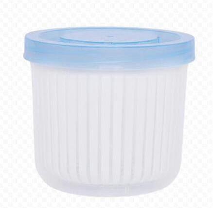 Double Layer Vegetables Sealed Kitchen Vegetable Plastic Storage Box