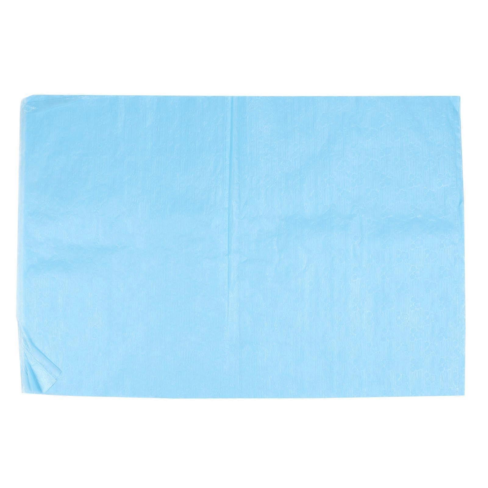 100 Stuks Wegwerp Pads Waterdichte Schoonheidssalon Niet-geweven Voet Badhanddoek (Blauw)