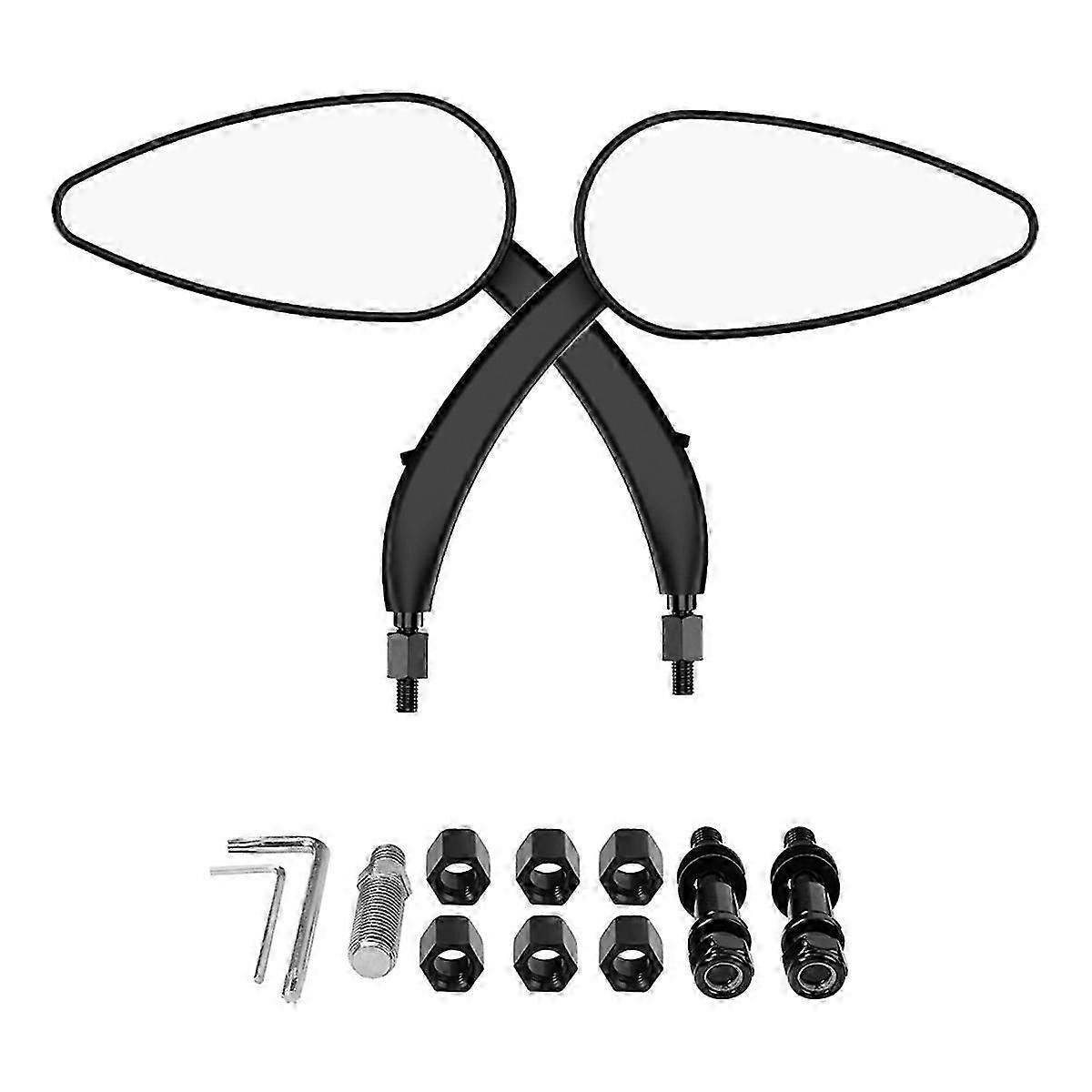 Rearview Mirror for Harley Reversing Mirror with LED Lights