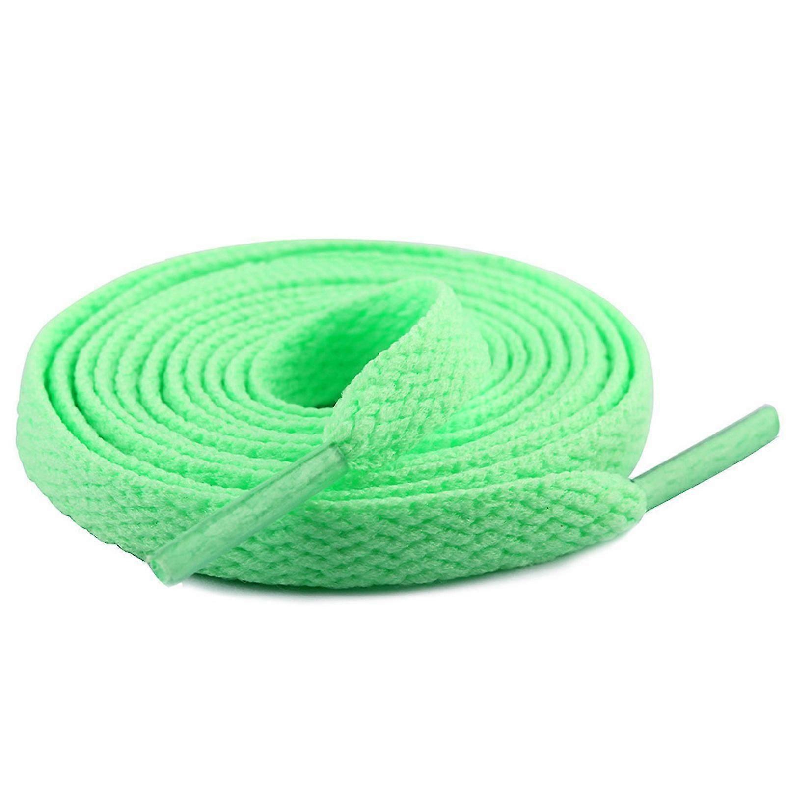 10PCS Shoelaces High Bang Polyester Single Layer 8mm Shoe Laces Colorfast Flat Shoelaces
