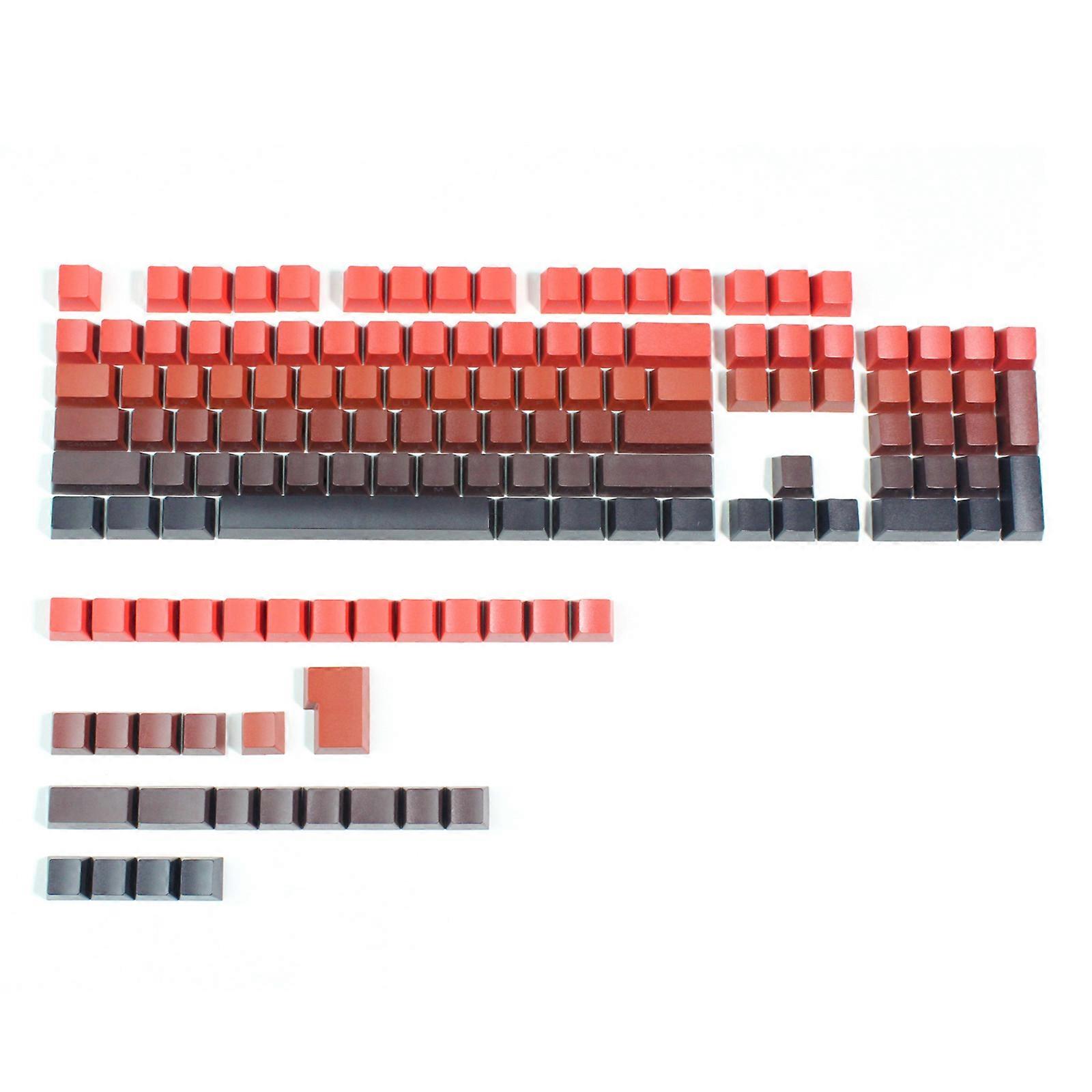 Quality PBT Gradients Keycaps Offering Strong Wear Resistance OEM Profile Keycap for Enhances Keyboards Visual Appeal