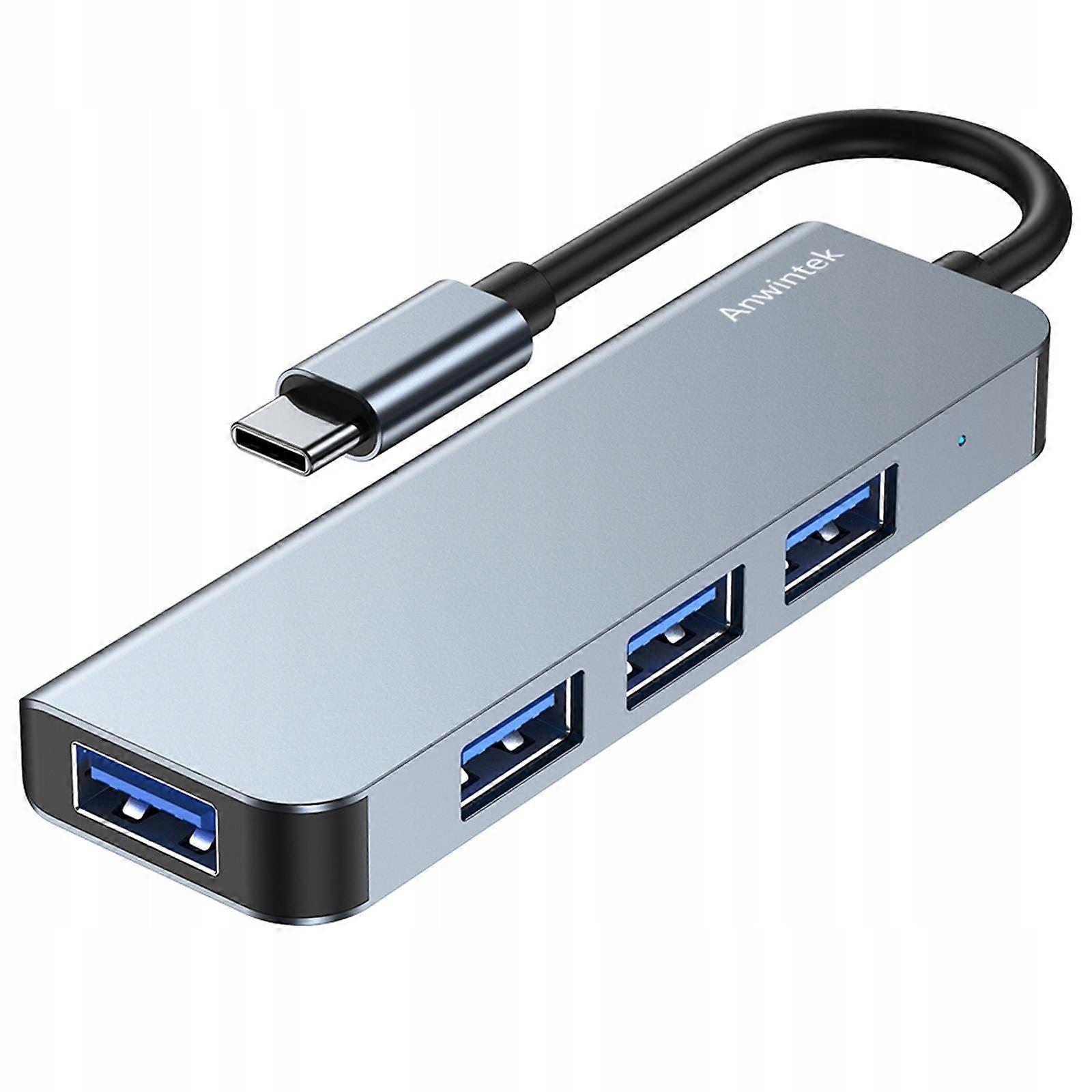 Tachiuwa Usb C Hub, 4 Ports Usb C To Usb Hub, Multiport Usb Hub Adapter