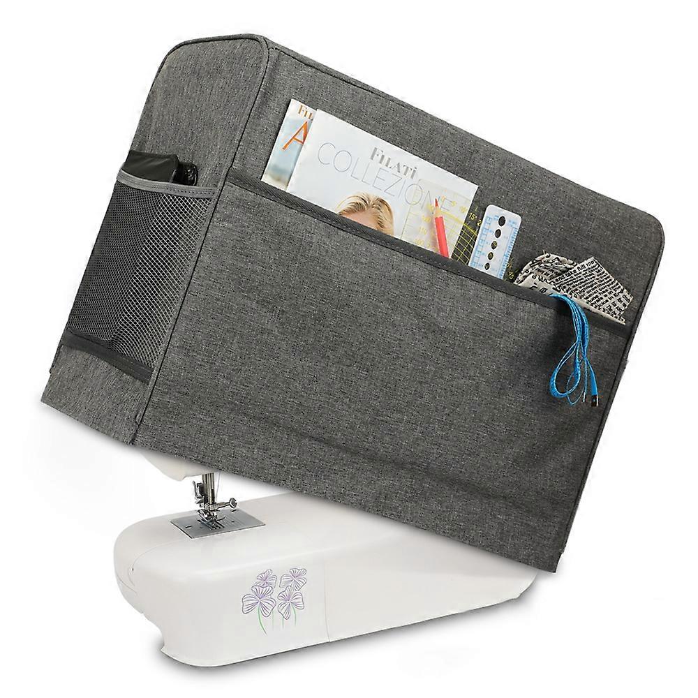 Sewing Machine Carrying Case For Most Standard Sewing Machine-Gray