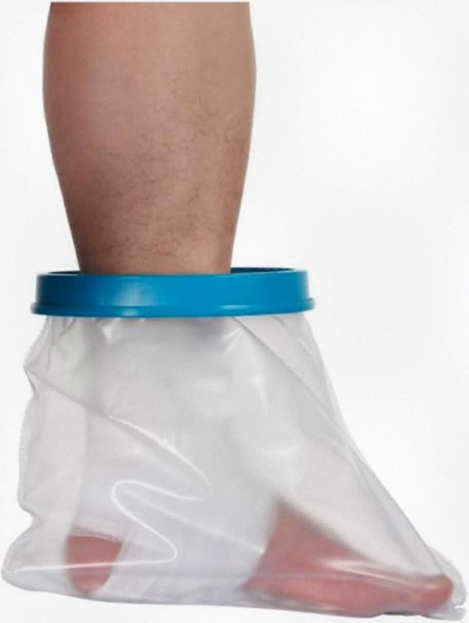 Waterproof Shower Protector for Adult Foot - Keep Cast Dry While Bathing