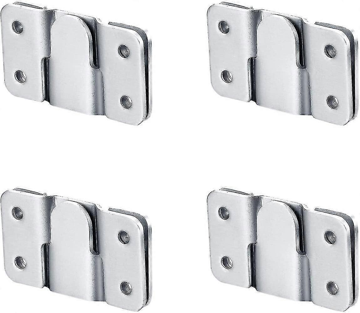 Flush Mount Brackets, Headboard Wall Fixing Brackets Wall Mount Interlocking Z Clip Hook Hardware Fo