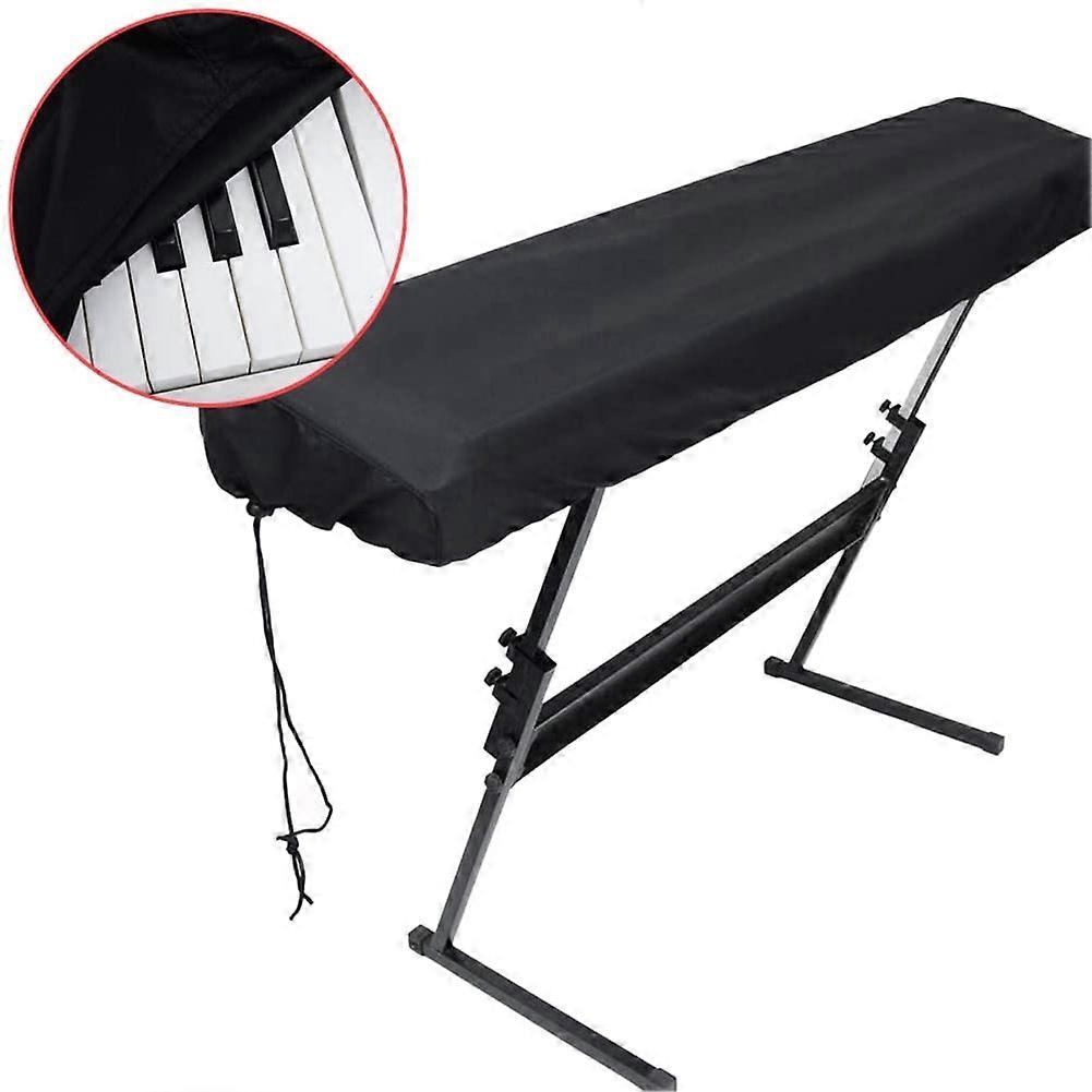 88 Key Piano Keyboard Cover, Dust Cover with Drawstring Locking Clasp