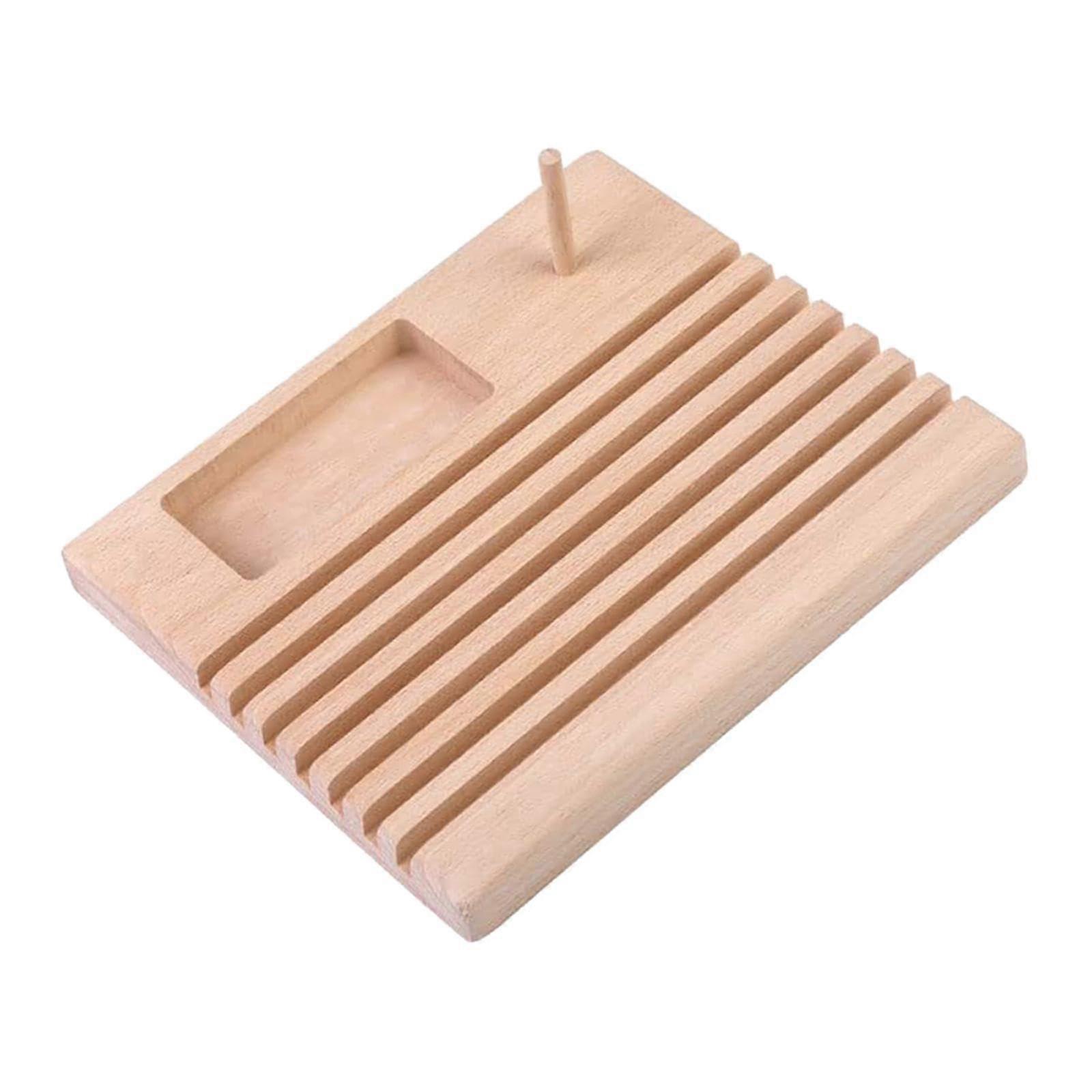 Wooden Quilting Ruler Rack Thread Stand Holder for Crafting, Adjustable Size, Durable Material, Quilting Accessories