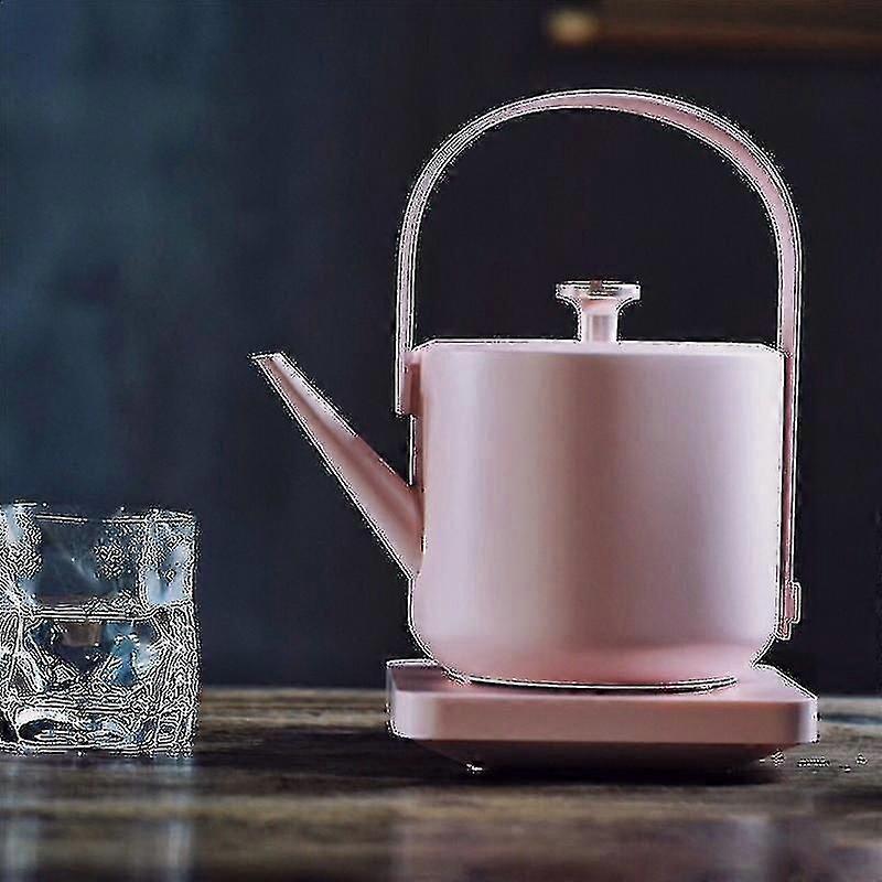 Retro Electric Kettle With Handle 600ml Simple Design Water Boiler Tea Coffee Pot Fast Boiling