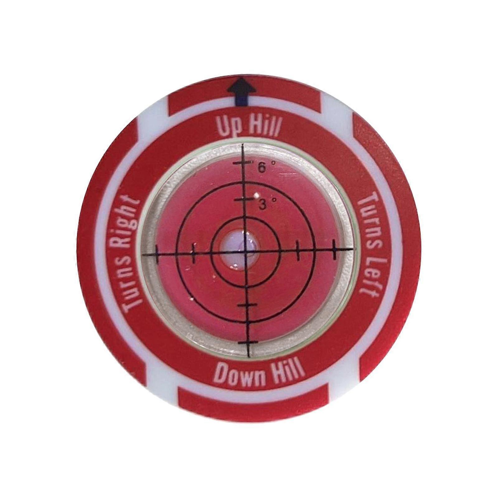 قبعة الجولف كليب حامل علامة الكرة عالية الدقة مساعدة الجولف وضع الأخضر