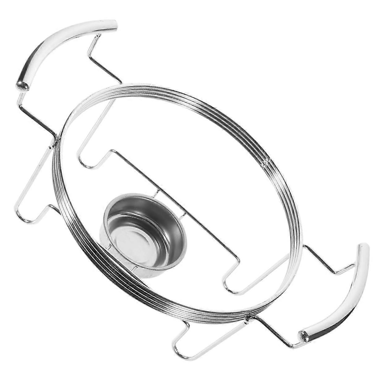 Stainless steel camping stove  foldable  Charcoal  Grill stand